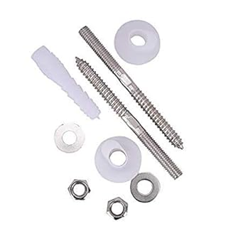 LOGGER MS Rack Bolt Tuffo Type for Imported Basin/Commode(50 mm X 12 mm)