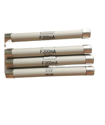 Fusible haute tension cylindrique 8X85mm 3KV 200mA pour entretien de matériel