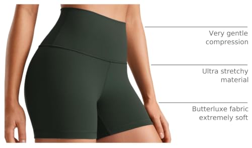 Image of CRZ YOGA Butterluxe Biker Shorts 4 inch | Extremely Soft, Gentle Compression, Yoga, High Waisted, for Women