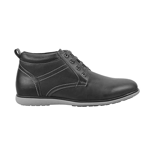 Image of Mochi Men's Chelsea Leather Stylish High Top Boots