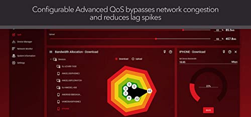 NETGEAR Nighthawk Pro Gaming XR500 Wi-Fi Router with 4 Ethernet Ports and Wireless Speeds Up to 2.6 Gbps, AC2600, Optimized for Low Ping - Image 3