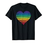 Chalkboard Chalk Print Love Heart Tee Shirts