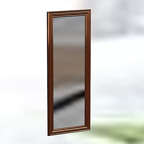 moebel17 Moots 5712 Miroir Mural de Salle de Bain avec Cadre Brillant Bronze 40 x 104 x 2,3 cm Cover