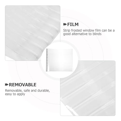 Película adhesiva de privacidad para ventana blanca mate miniatura 3