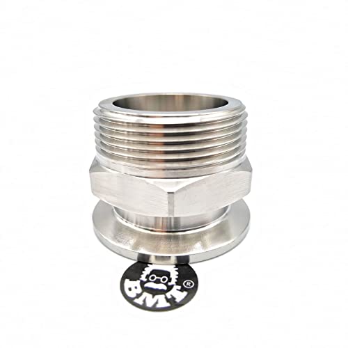 Image of KF40 Flange to Male NPT /MNPT Fitting (ISO-KF KF40 QF40 NW40) (1-1 /2 inch MNPT x KF40)