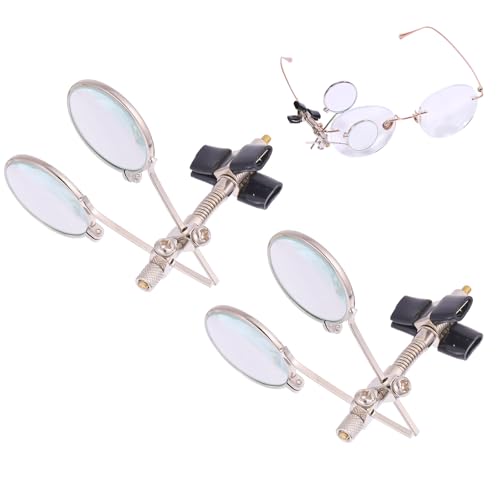 CHGCRAFT Clip On Jeweller's Eye Loupe 5X Magnification