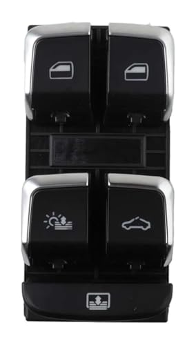 Bouton lève-vitre cassé Audi A8 S8 commande principale neuve 4H0959851G