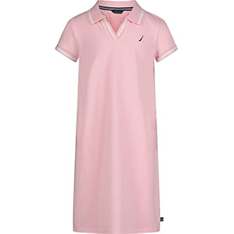 Nautica Girl's Short Sleeve Polo Dress Cover