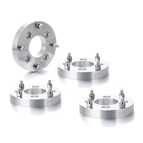WeiSen 4Pcs 1 4x110 to 4x137 Wheel Adapter with M10 x 1.25 Stud & 74mm Hub Bore for UTV/ATV Wheel Adapters Compatible with Can Am Maverick Outlander Commander