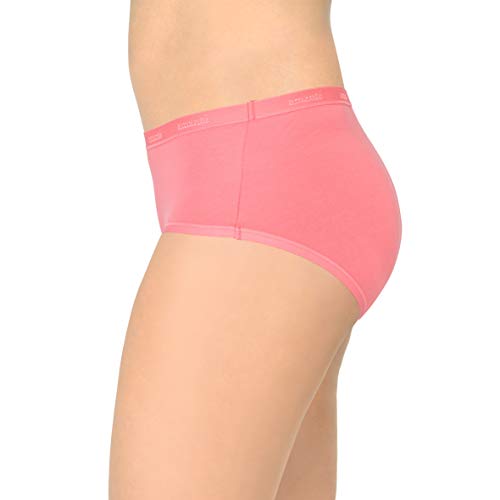 Image of Amante Solid Cotton Low Rise Hipster Panty Pack(Pack of 3)