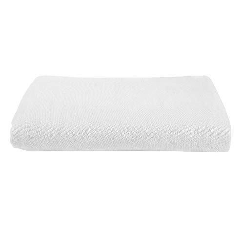 Jersey Knit Xl Size Twin Fitted Sheet, 39" X 80" With 14" Deep Pocket, Non Slip Fitted Bed Sheet Are Ideal For Twin Xl Bed Mattress Or Split King Adjustable Bed, Hypoallergenic, White, Pack Of 1 #TOP4