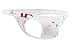 Newsywell Men's Cotton G-String Thong Bikinis Fashion Micro Male Low Cut Seamless Soft Briefs Pouch Underwear White Large