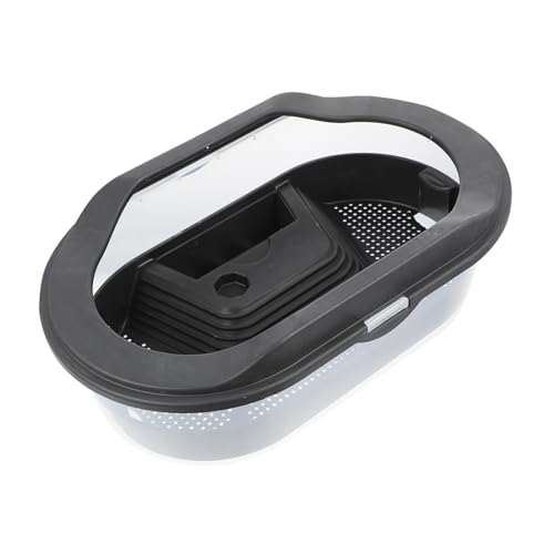 ERINGOGO Plastik Schildkröten Aufzuchtbox mit Sonnendeck Auslaufsicher Große Kapazität Hochtransparentes Reptilien Terrarium für Kleine Schildkröten Frösche und Spinnen Geeignet für ERINGOGO Plastik Schildkröten Aufzuchtbox mit Sonnendeck Auslaufsicher Große Kapazität Hochtransparentes Reptilien Terrarium für Kleine Schildkröten Frösche und Spinnen Geeignet für