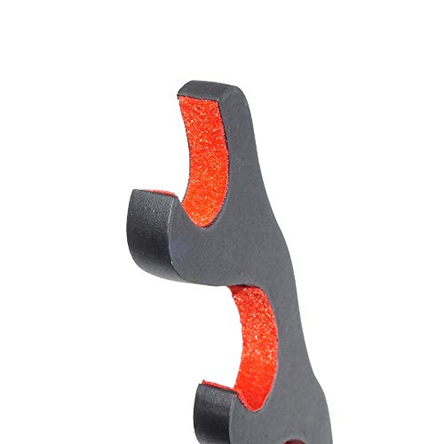 Eforlife Velvet Padded Sword Stand Display Samurai Sword Katana Wakizashi Tanto Holder (4 Layer) - Thumbnail 4