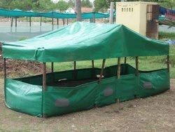 BIO BLOOMS AGRO INDIA PRIVATE LIMITED Vermi Compost Making Bed/Vermi Bed 12ft X 4ft X 2ft with Roofing (340gsm)