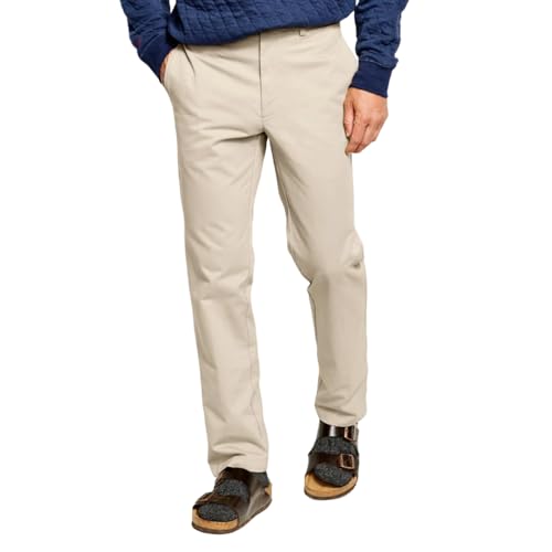 Orvis Men's Ultimate Khakis Plain Trim Fit Front Pants