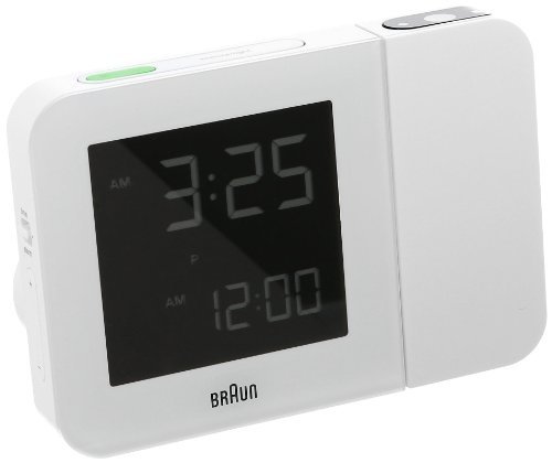 Amazon.co.jp: Braun BNC015WH-RC Projection Quartz Clock by Braun