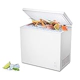 R.W.Flame Chest Freezer 7.0 Cubic Feet, Deep Freezer,Adjustable Temperature,Energy Saving (7.0 Cubic...