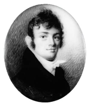 Affiches sur toile portrait jeune homme Joseph Wood pour creer un coin lecture elegant