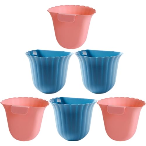 Bote de basura colgante para cocina y baño, 6 unidades