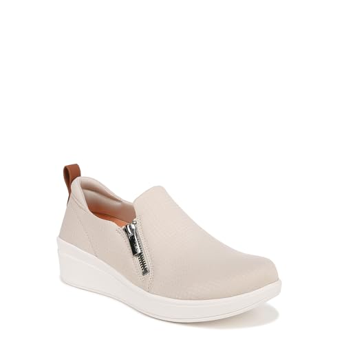 Baskets Ryka chic en beige français avec finitions zippées pour femme
