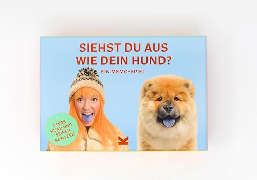 Siehst du aus wie dein Hund. Ein Memo-Spiel, 144 x 100 mm