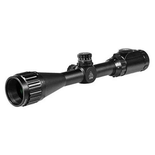 UTG 3-9X40 1" Hunter Scope, AO, 36-color Mil-dot, w/ Rings