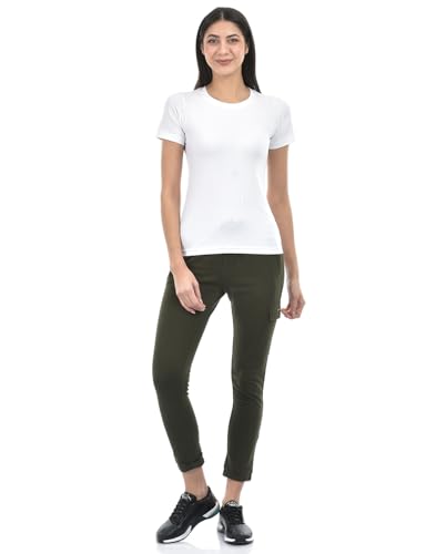 Image of Numero Uno Women Solid Joggers