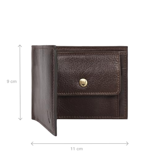 Image of Hidesign La Plata W1 Mens Bi-Fold Wallet - Dark Brown - S