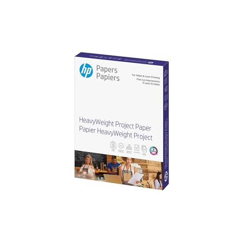HP HeavyWeight Project Paper, Matte, 8.5x11 in, 40 lb, 250 sheets, works with inkjet, PageWide, laser printers (Z4R14A) - Image 7