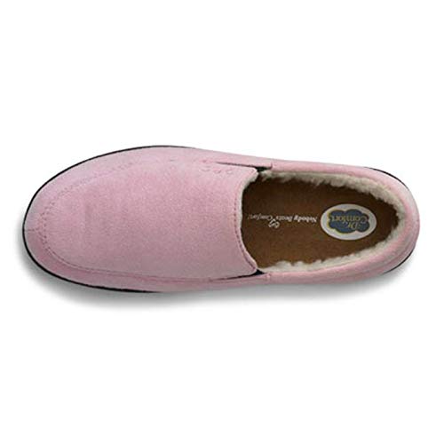 Dr. Comfort Women's Cuddle Slippers, Warm & Comfy Indoor Therapeutic Slides with Non-slip Outsole2