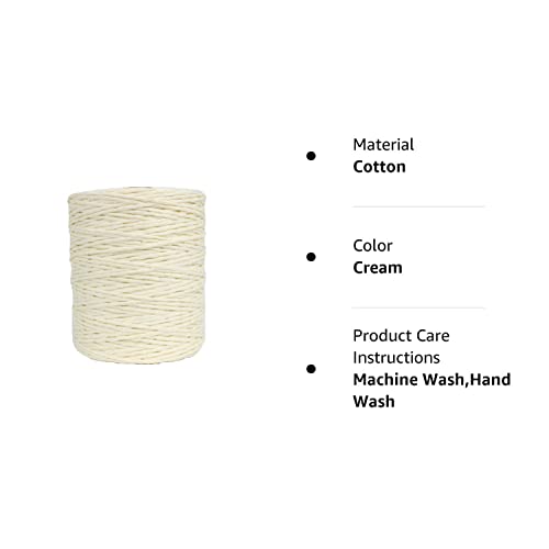 Natural Cotton Raffia Yarn Cream Crochet Summer Sun Hat Yarn,Beach Bag Yarn,Rayon Raffia Crochet Yarn,Crochet Straw Knit Yarn,Knitting Materials,280 Meters/306 Yards #TOP7