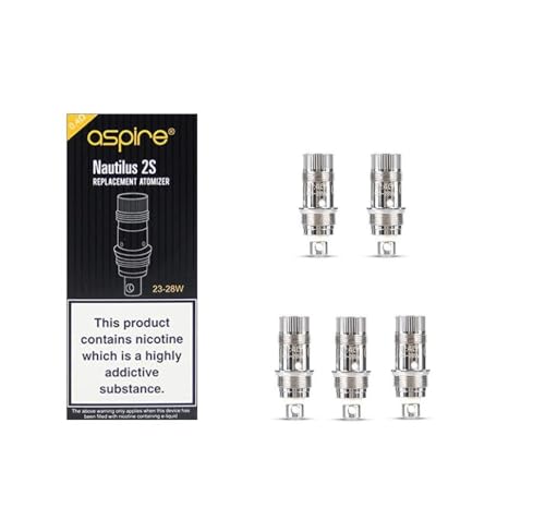 Authentique Résistances Aspire pour Nautilus 2S BVC 0.4 Ohm (5pcs)