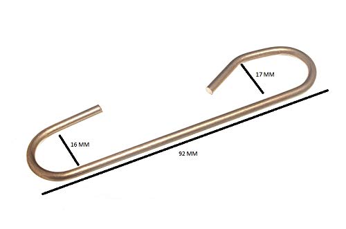 2 x Toilet Water Cistern Tank Syphon Hooks C Links Large