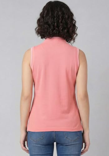 Image of Wear Your Opinion Mandarin Collar Sleeveless T Shirt for Women Top