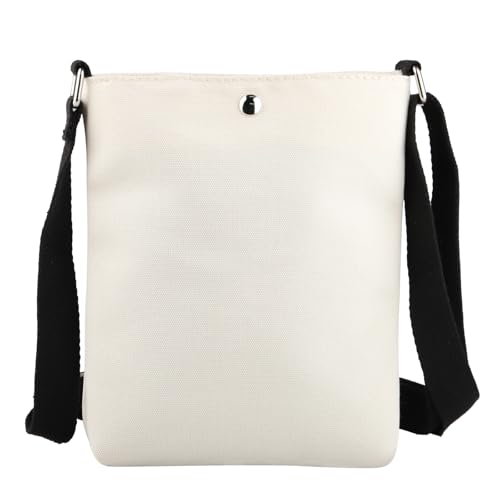 JYTAPP Bolsa de botão para presente de terror, filme de fantasia, bolsa tiracolo com desenho animado para amantes de filmes, Bege