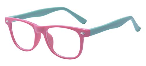 Outray Kids Computer Blue Light Blocking Glasses for Boys and Gilrs Anti Eyestrain