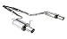 STILLEN 504456 Stainless Steel Cat-Back Exhaust System - 11-13 M56 / 14-15 Q70 5.6L