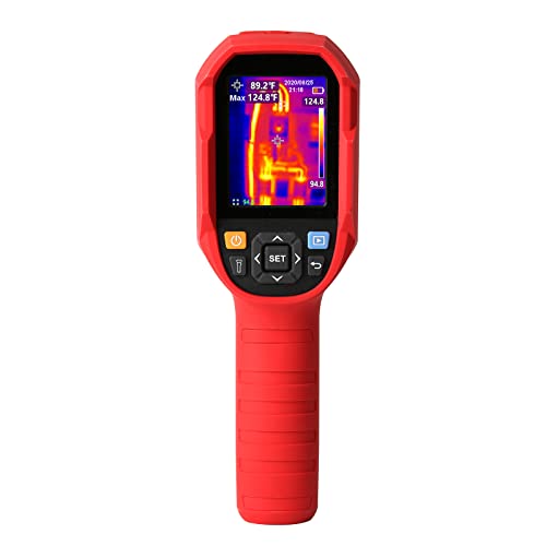 Uni-T Uti89 Pro Thermal Camera Imager 80X60 Ir Resolution Handheld Infrared Thermal Imaging Camera 4800 Pixels 9Hz Refresh Rate, Ip65 Rechargeable 16Gb Microsd 2 Meter Drop Durability #TOP1