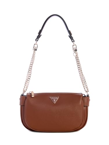 Sac bandoulière GUESS Fedora couleur cognac pour femme élégante