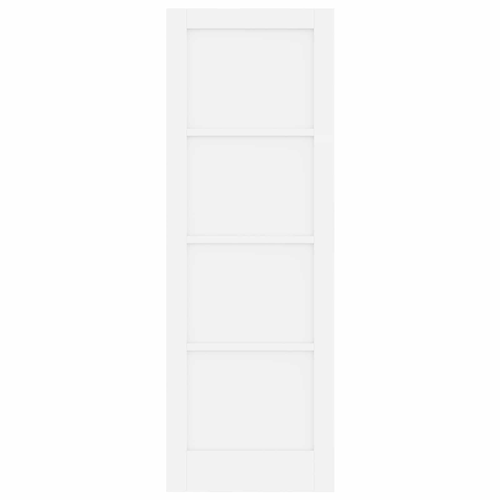 Drzwi wewnętrzne białe 73,5 x 211 cm sklejka