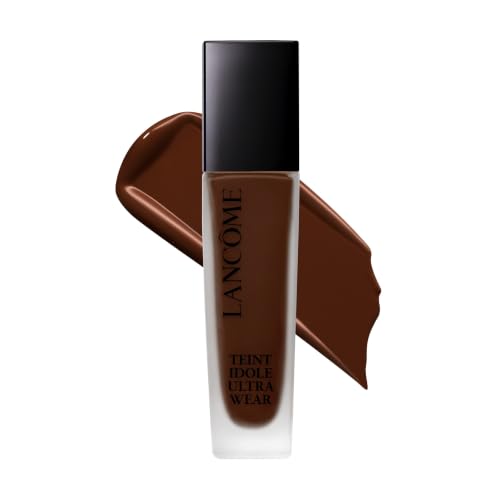 Image of Lancome Teint Idole Ultra Wear Natural Matte Foundation- Longwear, Medium-Full Coverage, Natural Finish, Waterproof & Hydrating - 555C (Deep Skin with Cool /Rich Red Undertones), 1 Fl Oz