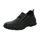 Antistress Rieker Herren 05363 Slipper, Schwarz (schwarz/schwarz/schwarz / 00), 45