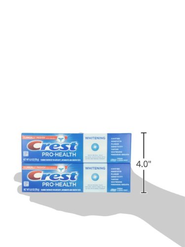 Crest Pro-Health Toothpaste, Fresh Clean Mint Flavor (2 Count, 6.0 Oz Each)