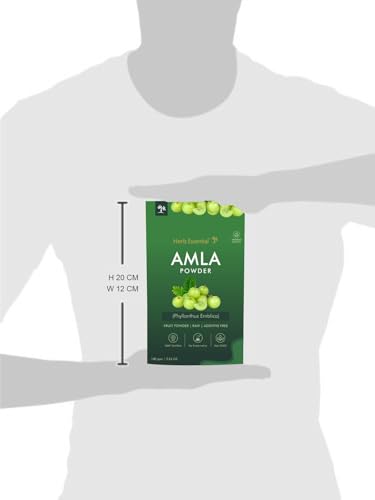Image of Herb Essential Amla Powder, 100 G (Pack Of 2)