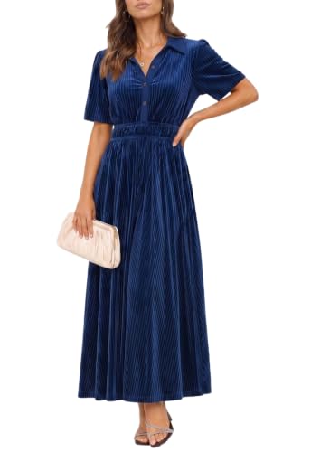 Image of Sissyaki Velvet Maxi Dress Fall Wedding Guest Dress Cocktail Dress 2026