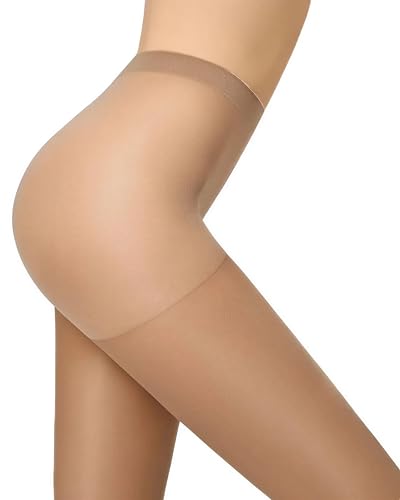 Image of Women's Sheer Tights - 15D Stockings Italian fabric Stockings Pentyhose Lingerie Hosiery Perfect Fit