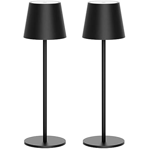 Lámpara de mesa LED Klighten Recargable Regulable 2 Piezas Cover