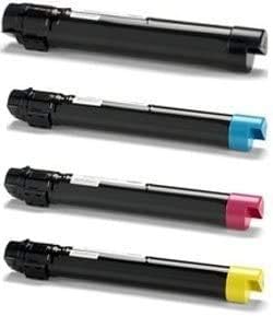 Brand Compatible Xerox High Yield Black Cyan Magenta Yellow Toner Cartridge Set for Xerox WorkCentre 7525 7845 7835 7530 7535 7545 7556 7830 7855 - 006R01516, 006R01515, 006R01514, 006R01513