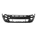 Renegade Bumper Cover Fascia - New Front Lower Bumper Cover Fascia Replacement For 2015-2018 Jeep Renegade 5XB40LXHAA CH1015122